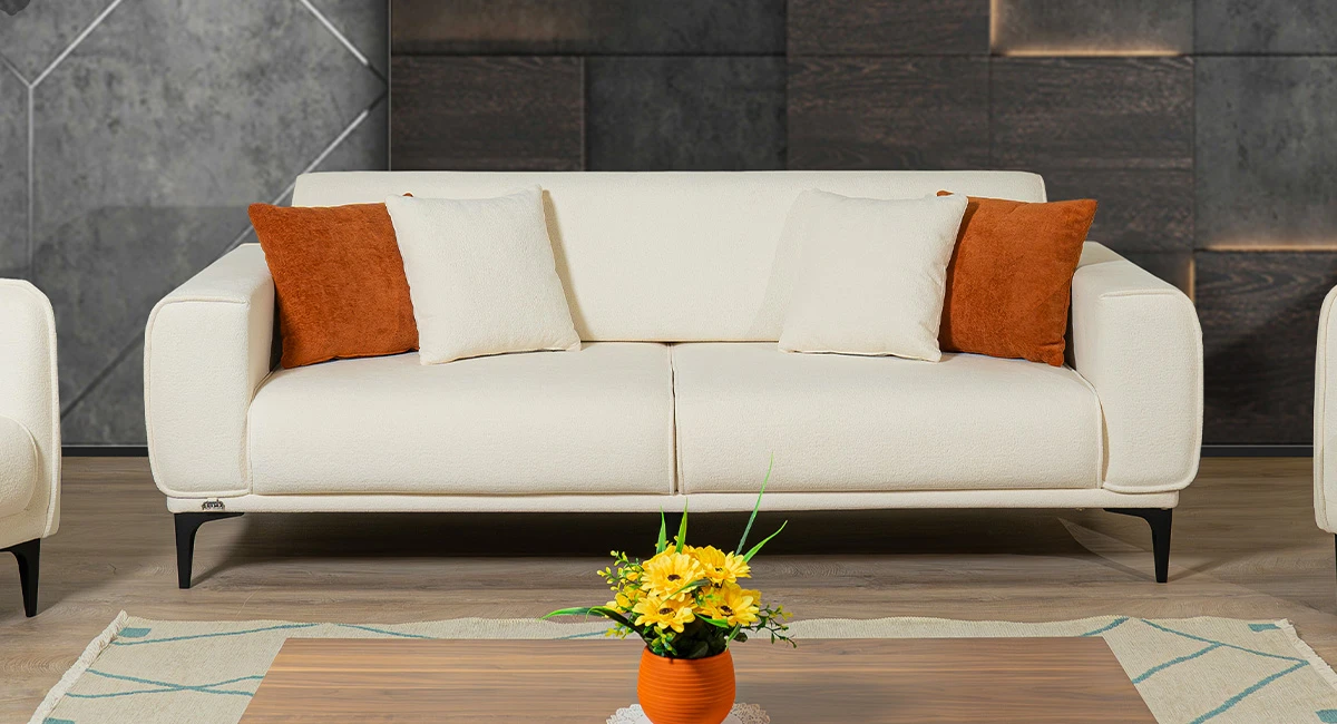 Ornella Divan Dəsti (Ağ)-2