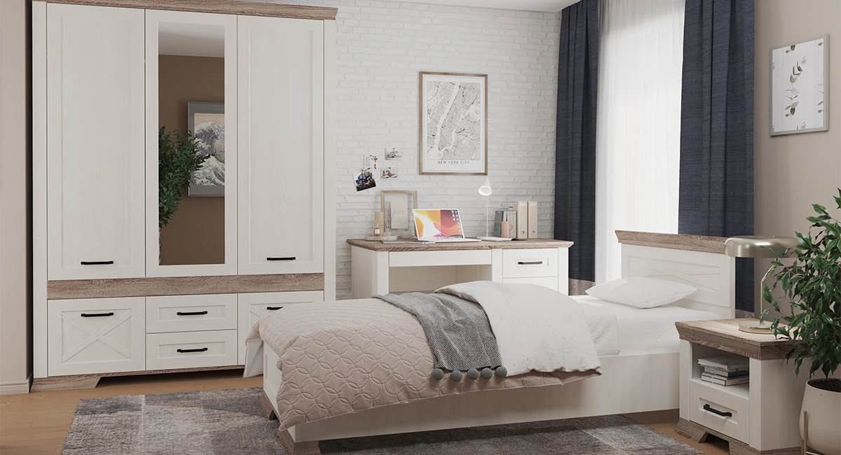 Marsel 3 Qapılı Dolab-2