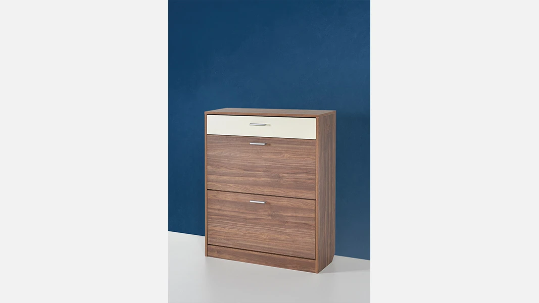 Dual (Selekt Ceviz) Ayaqqabı Dolabı-1