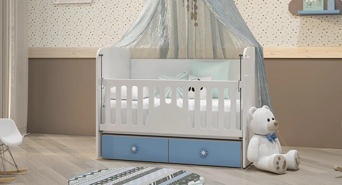 Luna Beşik (Mavi)-1