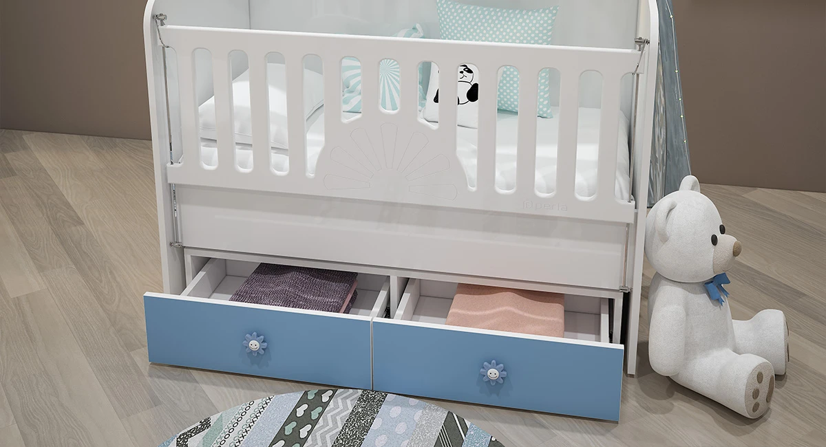 Luna Beşik (Mavi)-2