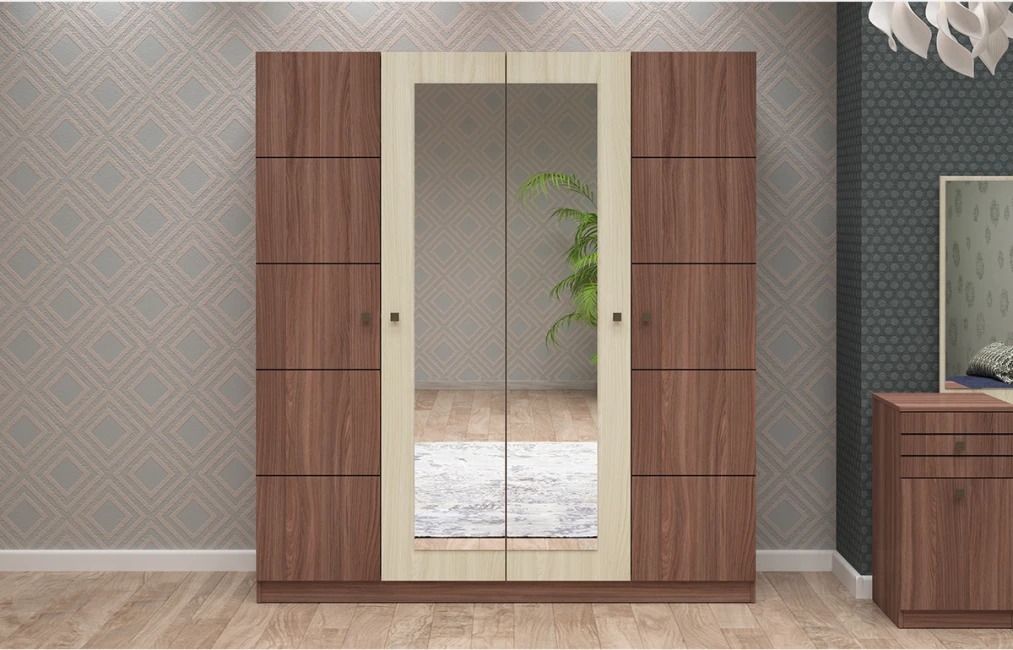 Tuna 4 Door Wardrobe-1