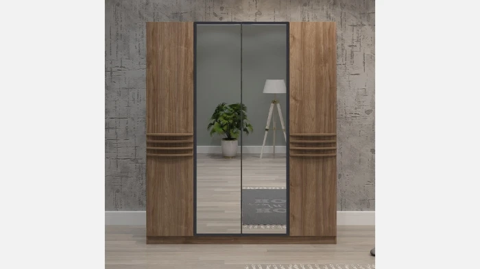 Гардероб 4 дверей Praqa-1