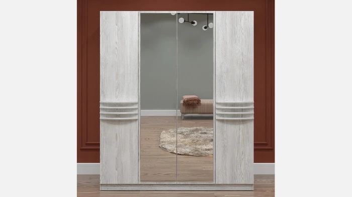 İzmir 4 Door Wardrobe-1
