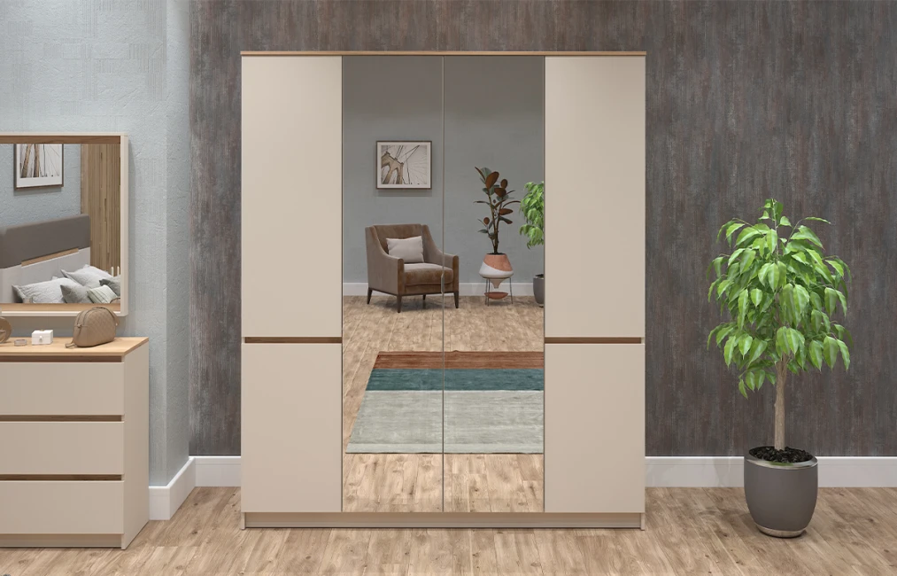 Rubi 4 Qapılı Dolab-1