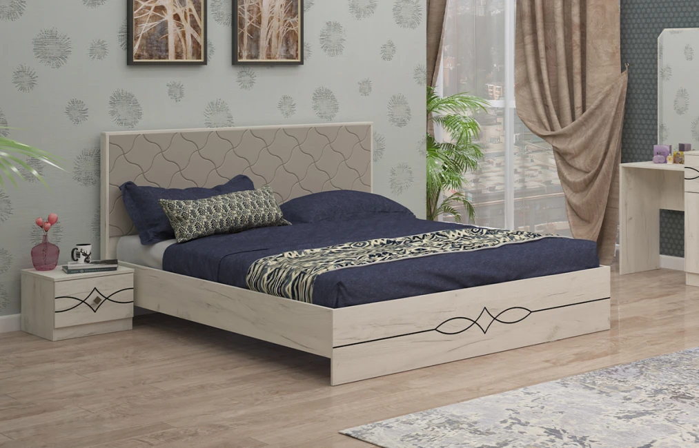 Fırat Bed (White)-1