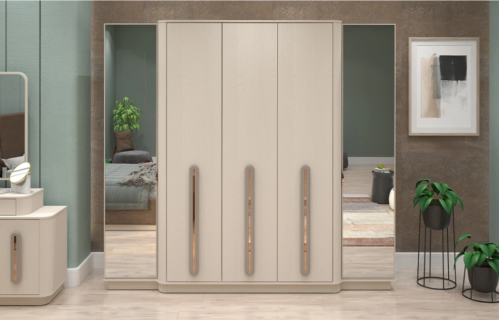 Aura 5 Door Wardrobe-1