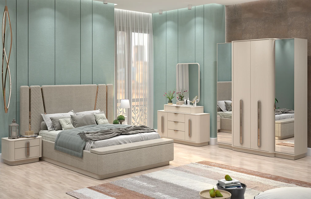 Aura 4 Door Wardrobe-3