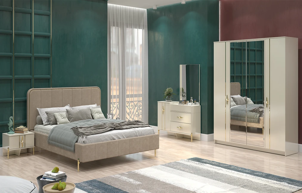 Muray 4 Door Wardrobe-3