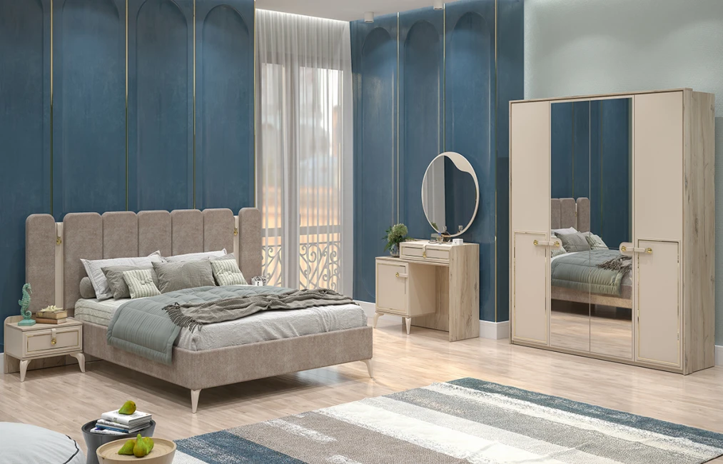 Santa 4 Door Wardrobe-2