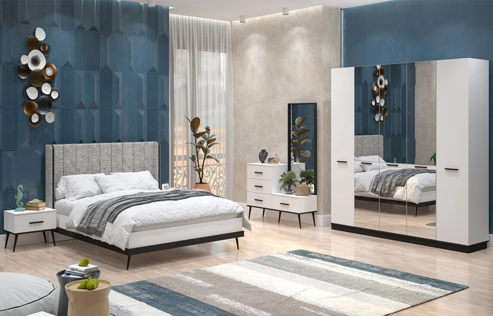 Savanna Yataq Dəsti (5 Qapılı Dolab ilə)-2