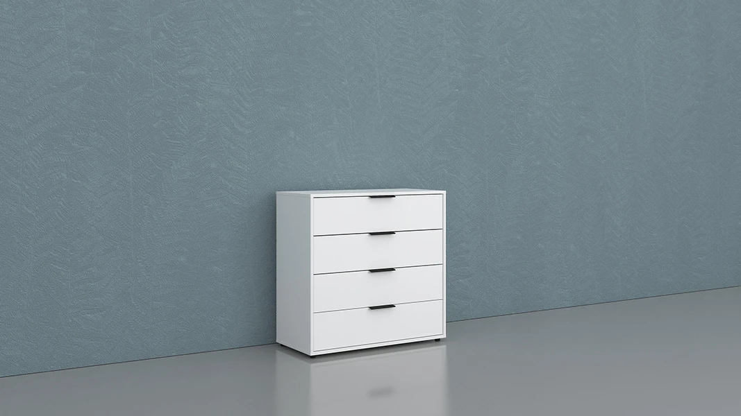 REM Dresser (4 Drawers, 4SK-1001)-1
