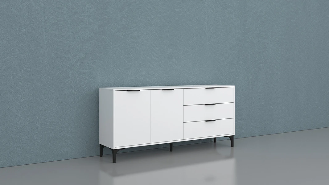REM Sideboard (Large, BK - 1101)-1