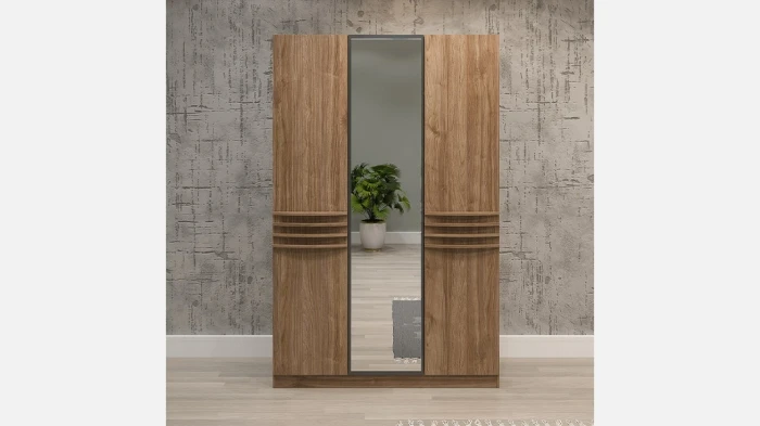 Praqa 3 Door Wardrobe-1