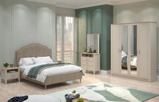 Livello Yataq Dəsti (4 Qapılı Dolab ilə)