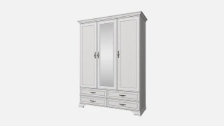 Tiffani 3 Qapılı Dolab