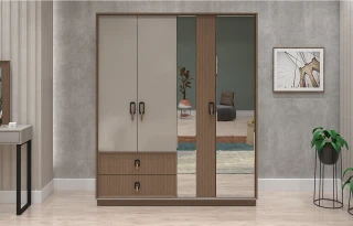 İnci 4 Qapılı Dolab