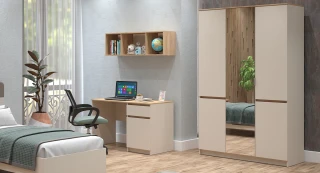 Rubi 3 Qapılı Dolab