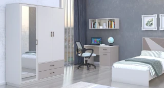 Vega 3 Qapılı Dolab (Kaşemir)