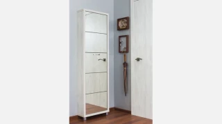 Lüks 5 (Ağ Ağac) Ayaqqabı Dolabı