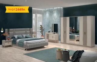 Verona Yataq Dəsti (6 Qapılı Dolab ilə)
