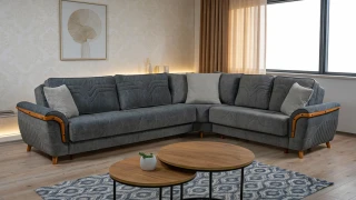 Sevilya Künc Divan (Boz)