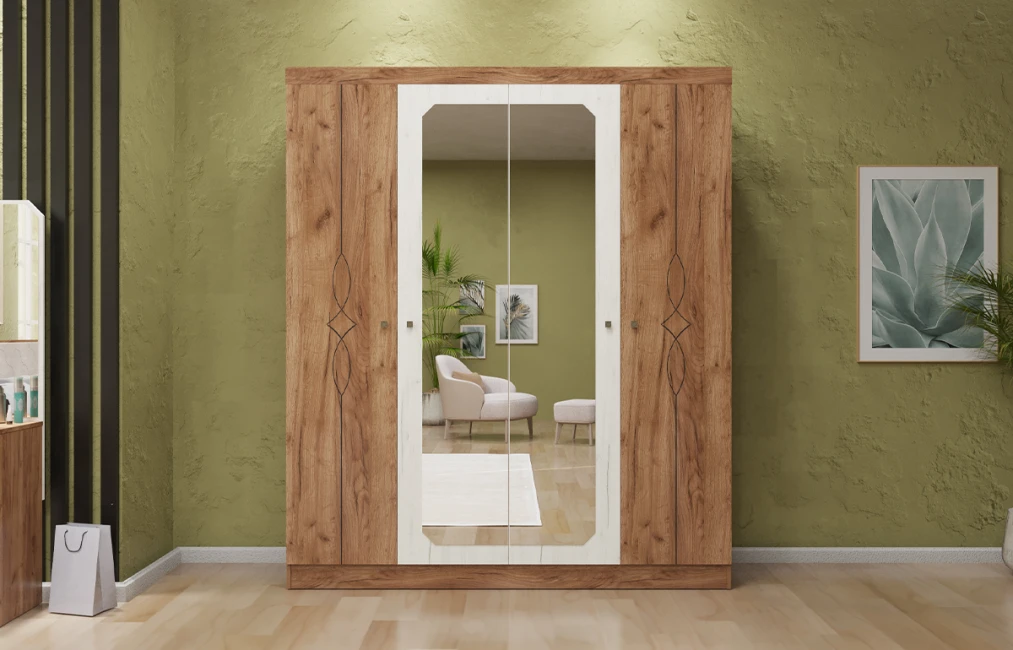 Fırat Yataq Dəsti (4 qapılı dolab ilə)-2