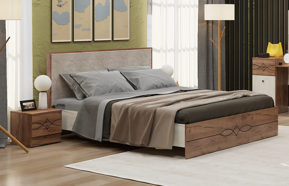Fırat Bedroom Set(w/3 door wardrobe)-5